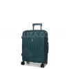 Валіза ручна поклажа поліпропілен зелена 55х40х20+5/44л/3кг/Airtex 639, фото 12