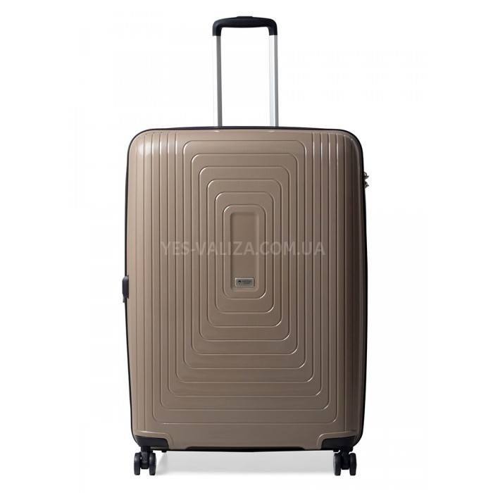 Валіза велика L поліпропілен беж. 78х54х36(+5)см/153л/4.9кг/Airtex 241, фото 2
