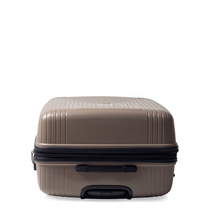 Чемодан большой L полипропилен беж. 78х54х36+5см/153л/4.9кг/Airtex 241, фото 7