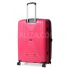 Валіза велика L поліпропілен рожева 78х54х36+5см/153л/4.9кг/Airtex 241, фото 12