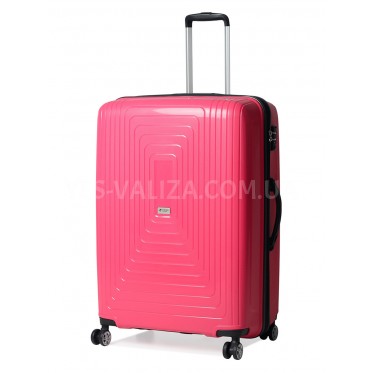 Чемодан большой L полипропилен розовый 78х54х36+5/153л/4.9кг/Airtex241