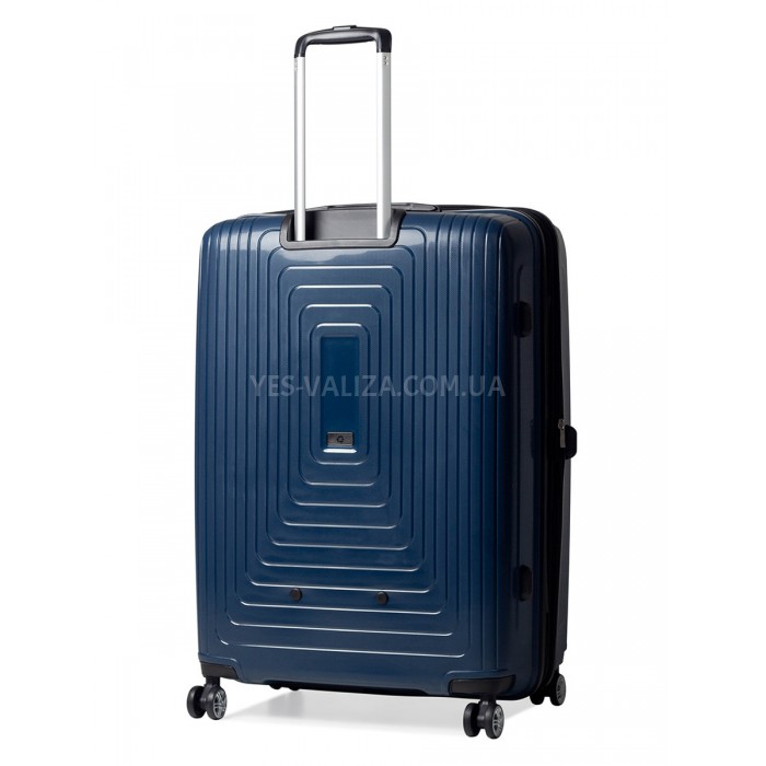 Валіза велика L поліпропілен синя 78х54х36(+5)см/153л/4.9кг/Airtex 241, фото 3