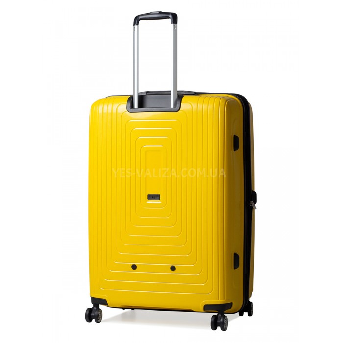 Чемодан большой L полипропилен жёлтый 78х54х36+5/153л/4.9кг/Airtex 241, фото 3