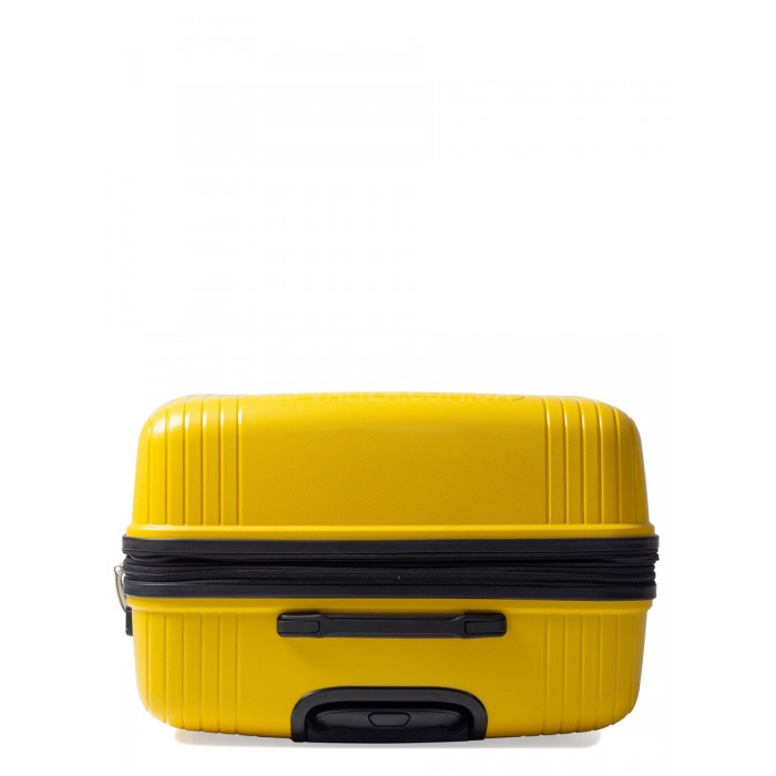 Чемодан большой L полипропилен жёлтый 78х54х36+5/153л/4.9кг/Airtex 241, фото 9