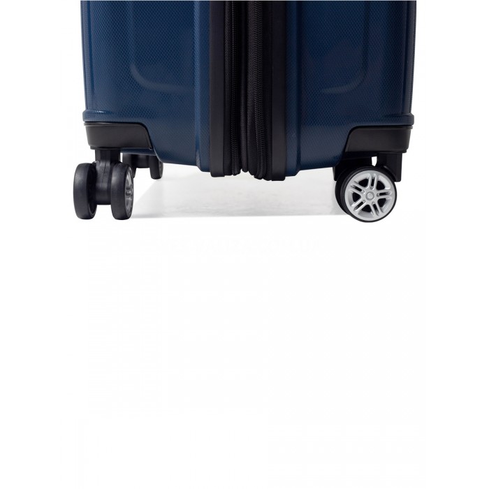 Валіза середня M поліпропілен синя 68х47х33+5см/102л/3.9кг/Airtex 241, фото 10