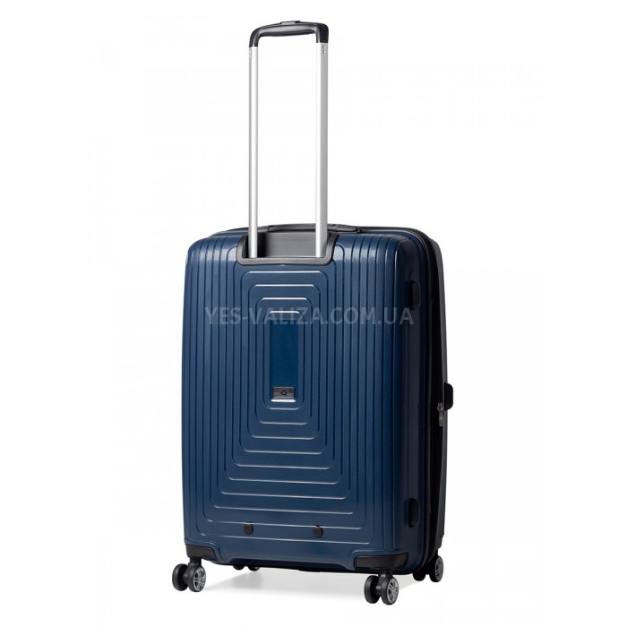 Чемодан средний M полипропилен синий 68х47х33+5/102л/3.9кг/Airtex 241, фото 3