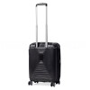 Чемодан малый S полипропилен чёрный 55х40х25+5см/52л/3.2кг/Airtex 241, фото 12