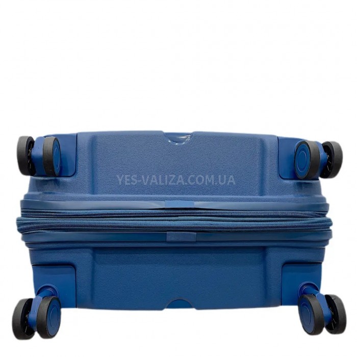 Валіза Airtex ручна поклажа S поліпропілен синя 55х40х20см/38л/2.4кг, фото 7