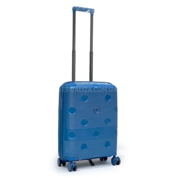 Валіза Airtex ручна поклажа S поліпропілен синя 55х40х20см/38л/2.4кг, фото 3
