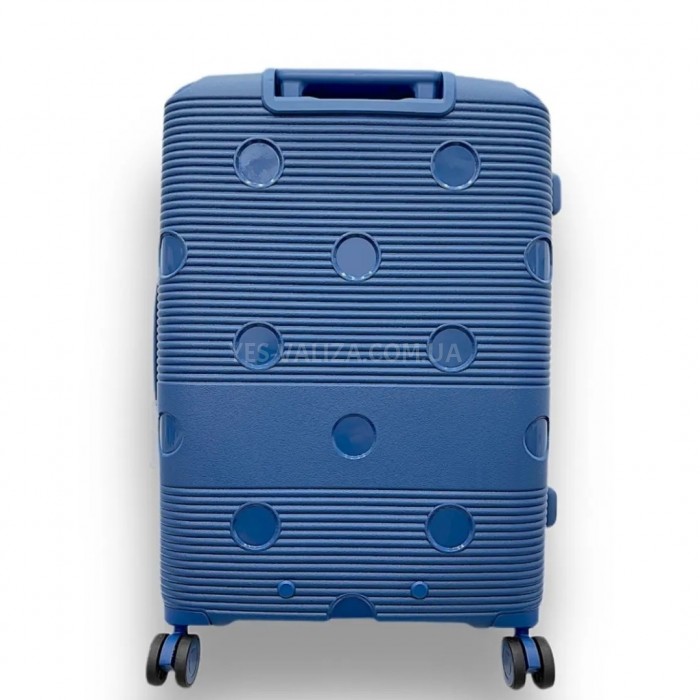 Чемодан Airtex большой L полипропилен синий 77х52х31(+5)см/130л/4.6кг, фото 3