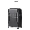 Чемодан большой L полипропилен чёрный 77х52х31+5/126л/4.4кг/Airtex 245, фото 11