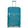 Чемодан большой полипропилен голубой 77х52х31+5/126л/4.4кг/Airtex 245, фото 12