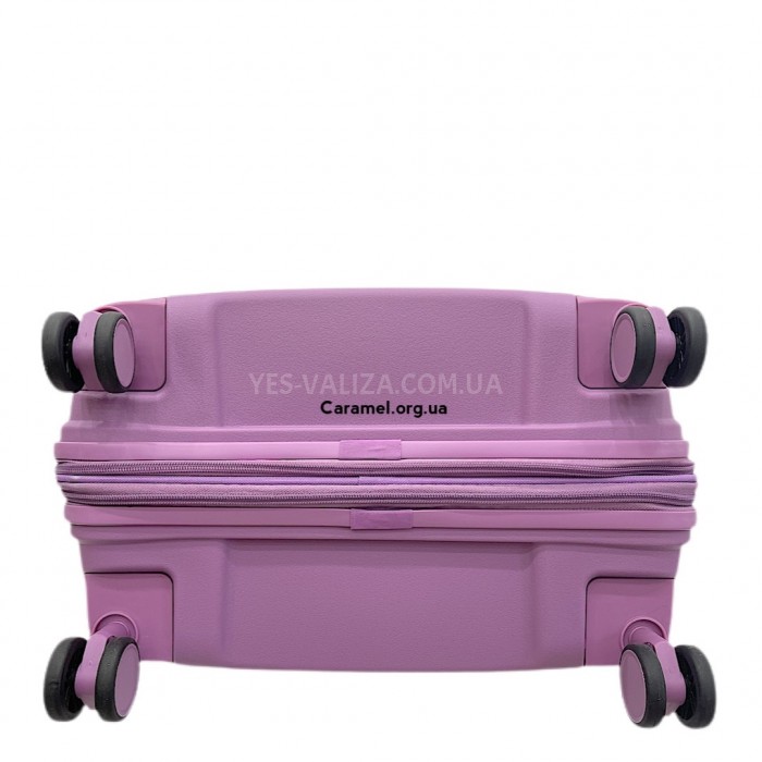 Валіза велика L поліпропілен фіолет 77х52х31+5см/126л/4.4кг/Airtex 245, фото 8