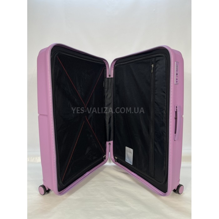Валіза велика L поліпропілен фіолет 77х52х31+5см/126л/4.4кг/Airtex 245, фото 10