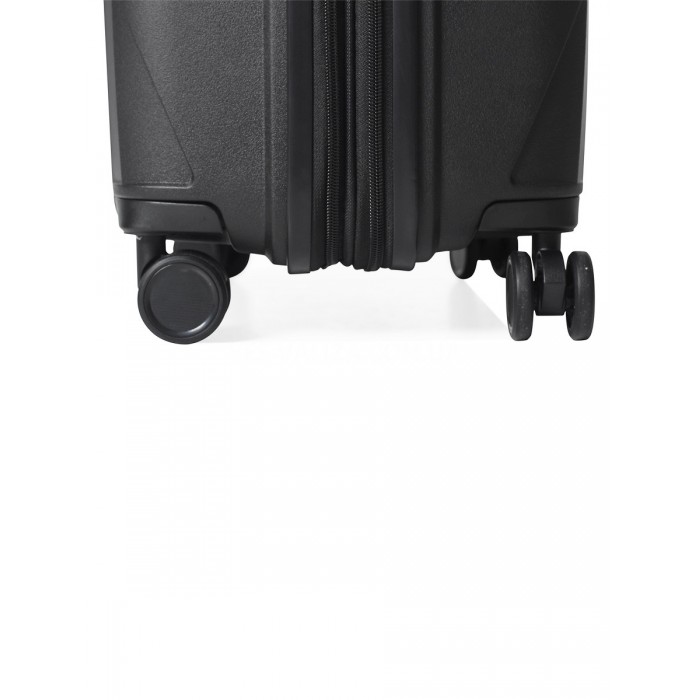 Чемодан средний M полипропилен серый 68х46х28+5см/89л/3.6кг/Airtex 245, фото 9