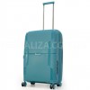 Чемодан средний M полипропилен голубой 68х46х28+5/89л/3.6кг/Airtex 245, фото 13