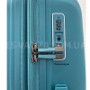 Чемодан средний M полипропилен голубой 68х46х28+5/89л/3.6кг/Airtex 245, фото 19