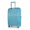 Чемодан средний M полипропилен голубой 68х46х28+5/89л/3.6кг/Airtex 245, фото 14