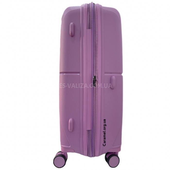 Чемодан средний M полипропилен фиолет 68х46х28+5/89л/3.6кг/Airtex 245, фото 4