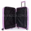 Чемодан средний M полипропилен фиолет 68х46х28+5/89л/3.6кг/Airtex 245, фото 16