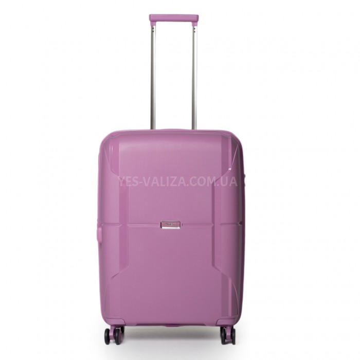 Валіза середня M поліпропілен фіолет 68х46х28+5см/89л/3.6кг/Airtex 245, фото 1