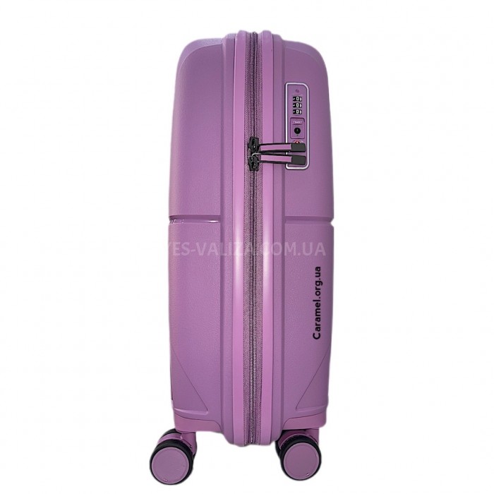 Чемодан малый S полипропилен фиолет 55х40х21+5см/47л/2.6кг/Airtex 245, фото 4