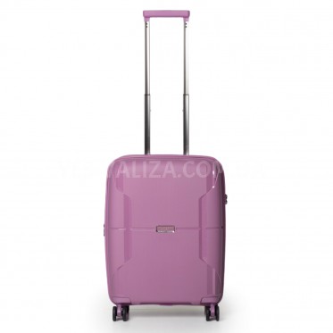 Валіза мала S поліпропілен фіолет 55х40х21(+5)см/47л/2.6кг/Airtex 245