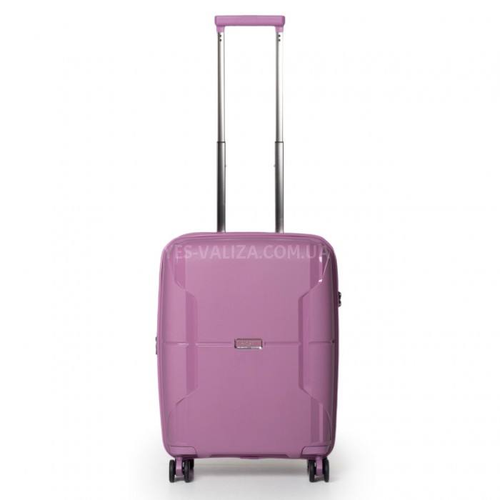 Чемодан малый S полипропилен фиолет 55х40х21+5см/47л/2.6кг/Airtex 245, фото 1