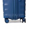 Чемодан большой L полипропилен синий 77х53х33+5/133л/4.8кг/Airtex 242, фото 17