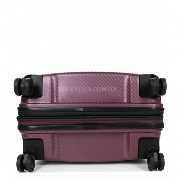 Чемодан большой L полипропилен фиолет 77х53х33+5/133л/4.8кг/Airtex 242, фото 8