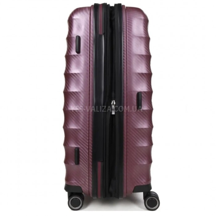 Чемодан большой L полипропилен фиолет 77х53х33+5/133л/4.8кг/Airtex 242, фото 6