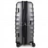 Чемодан средний M полипропилен серый 66х46х28+5см/89л/3.8кг/Airtex 242, фото 15