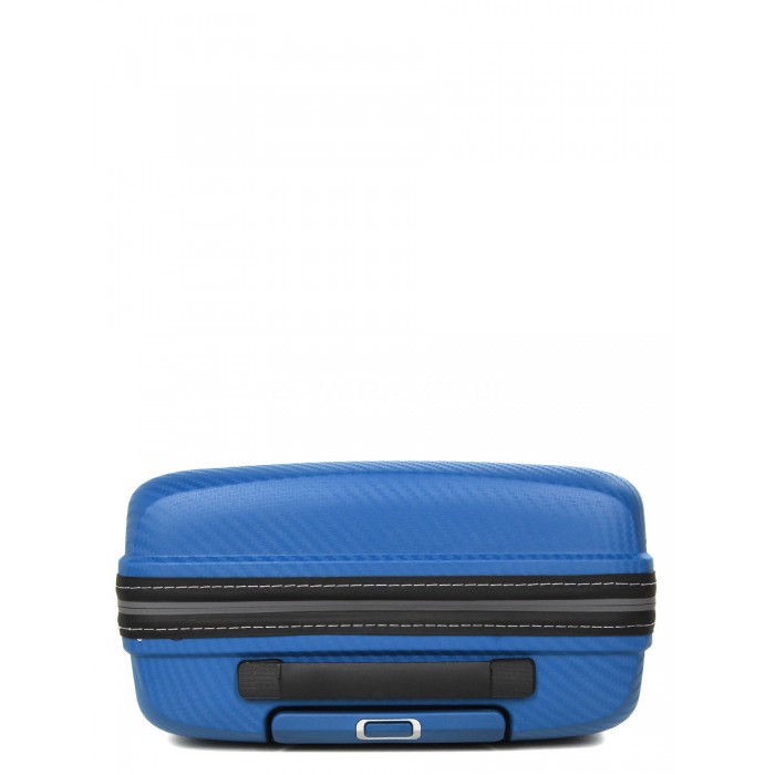 Чемодан малый S полипропилен синий 55х40х23+5см/52л/3.05кг/Airtex 242, фото 7