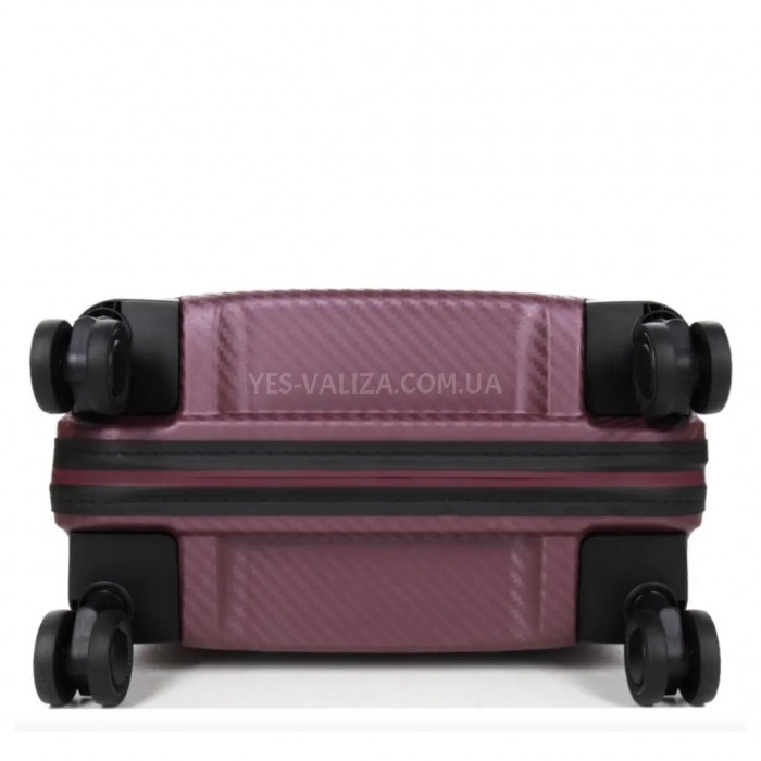 Чемодан малый S полипропилен фиолет 55х40х23+5см/52л/3.05кг/Airtex 242, фото 8
