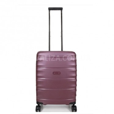 Чемодан малый S полипропилен фиолет 55х40х23+5см/52л/3.05кг/Airtex 242