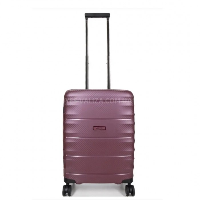 Чемодан малый S полипропилен фиолет 55х40х23+5см/52л/3.05кг/Airtex 242, фото 1