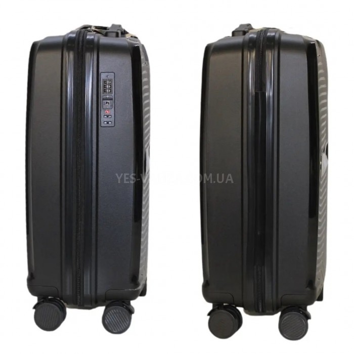 Чемодан Airtex большой L полипропилен чёрный 75х48х29см/95л/4.2кг, фото 6