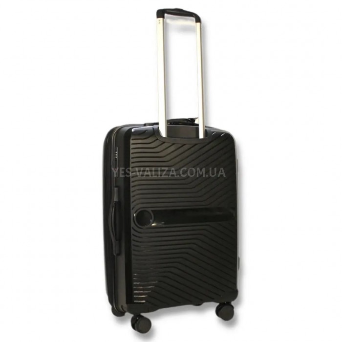 Чемодан Airtex средний M полипропилен чёрный 65х44х27(+5)см/81л/3.4кг, фото 2