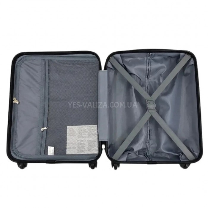 Чемодан Airtex средний M полипропилен чёрный 65х44х27(+5)см/81л/3.4кг, фото 7