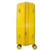 Валіза середня M поліпропілен жовта 65х44х27+5см/80л/3.4кг/Airtex 280, фото 10