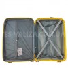 Валіза середня M поліпропілен жовта 65х44х27+5см/80л/3.4кг/Airtex 280, фото 12