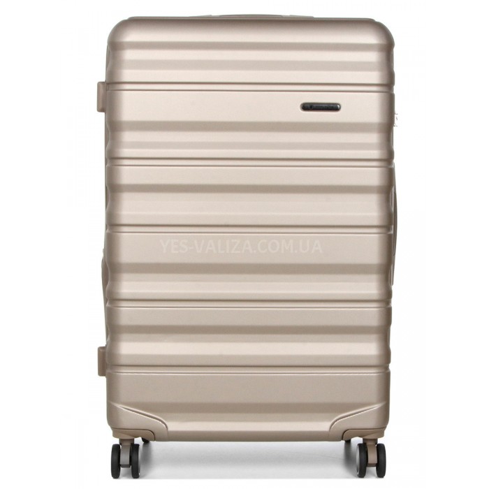 Валіза Франція велика L шампань 76х49х29(+5)см/110л/4.2кг/Worldline 628, фото 3