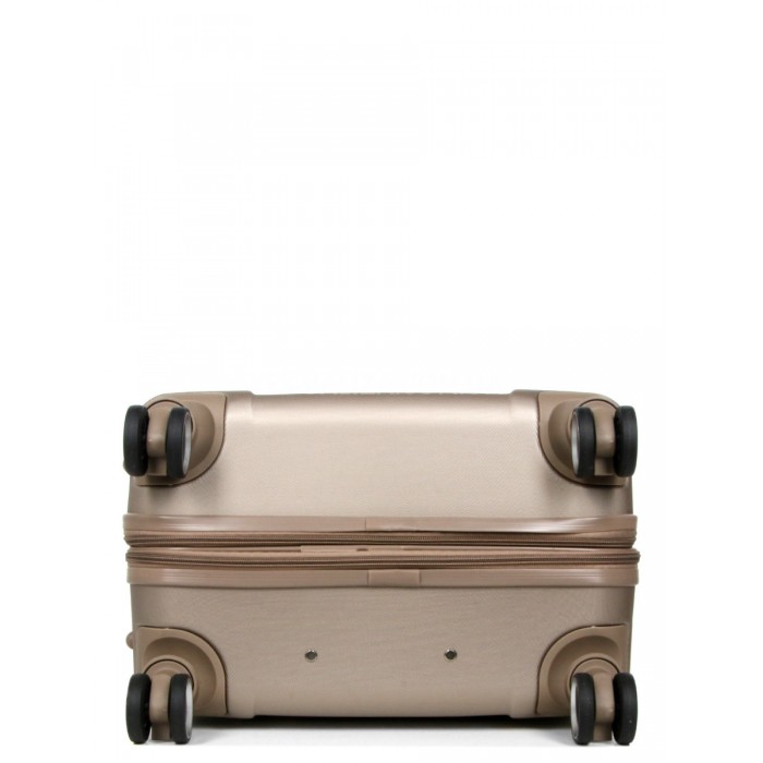 Валіза Франція середня M шампань 66х43х26(+5см/75л/3.7кг/Worldline 628, фото 7