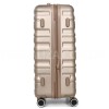 Чемодан Франция средний M шампань 66х43х26+5см/75л/3.7кг/Worldline 628, фото 15