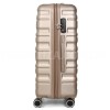 Валіза Франція середня M шампань 66х43х26(+5см/75л/3.7кг/Worldline 628, фото 14