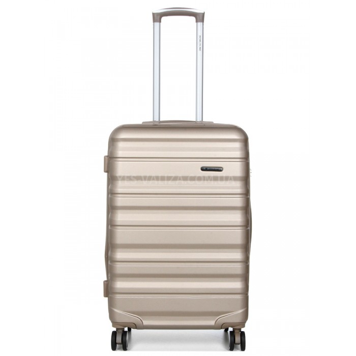 Валіза Франція середня M шампань 66х43х26(+5см/75л/3.7кг/Worldline 628, фото 1