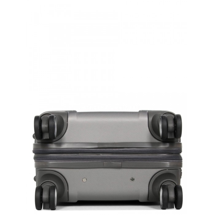 Валіза ручна поклажа S сіра 55х35х20(+5)см/42л/2.8кг/Worldline 628, фото 8