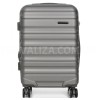 Валіза ручна поклажа S сіра 55х35х20(+5)см/42л/2.8кг/Worldline 628, фото 13