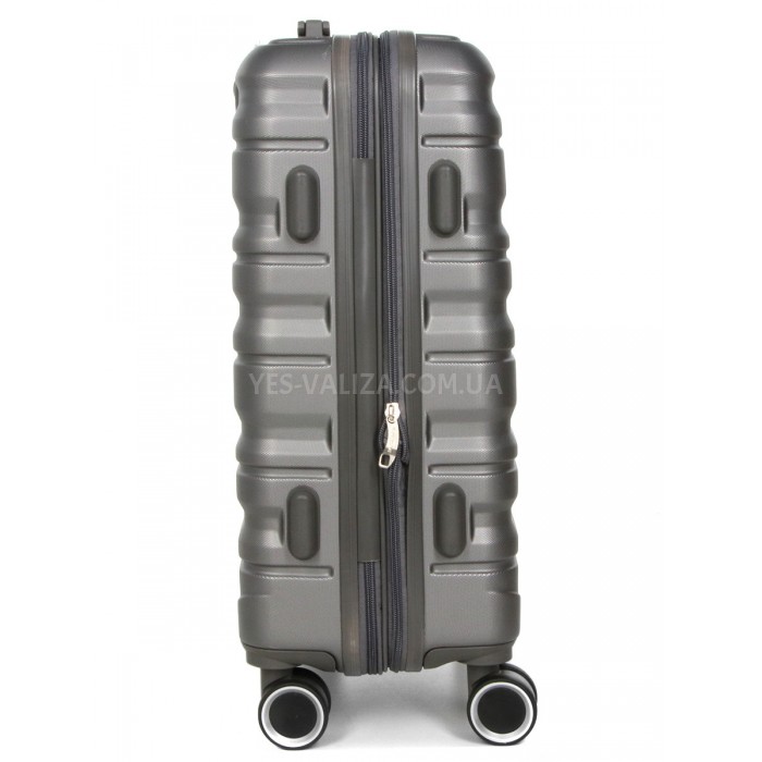 Валіза ручна поклажа S сіра 55х35х20(+5)см/42л/2.8кг/Worldline 628, фото 6