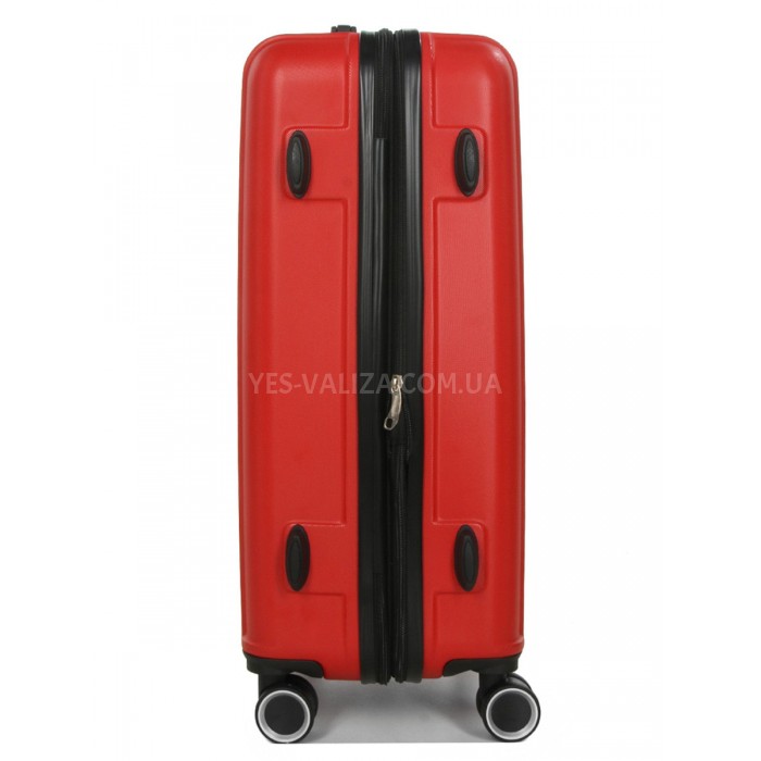 Чемодан Франция средний M красный 66х42х26+5см/74л/3.5кг/Worldline 623, фото 3